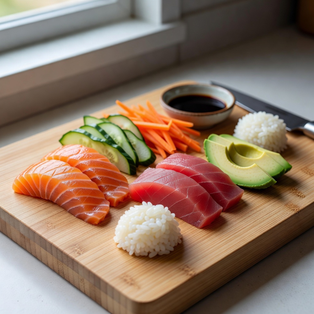 Fresh sushi