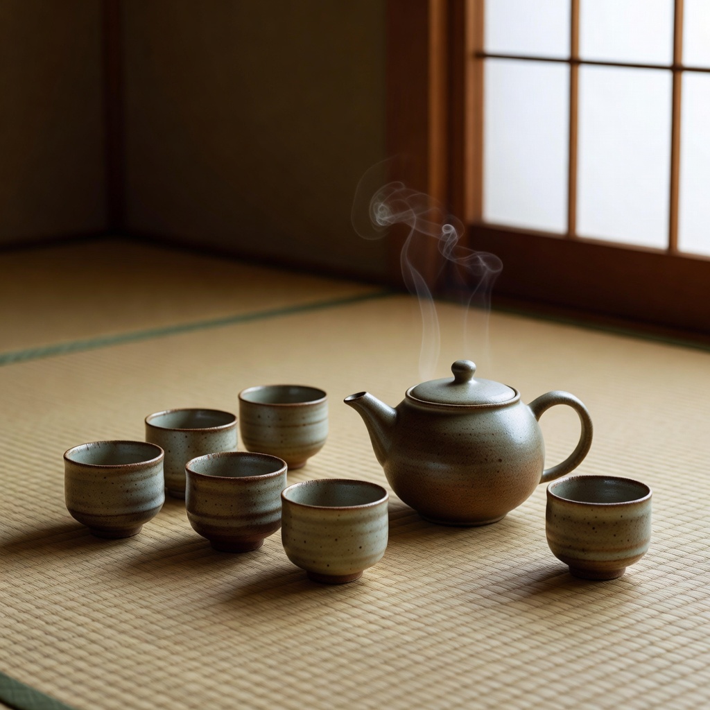 Traditional tea set